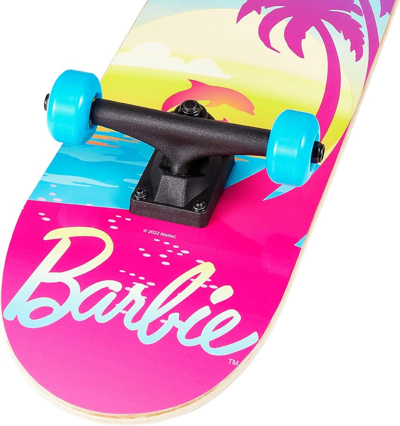 VOYAGER Skateboard with Printed Graphic Grip Tape - Great for Kids and Teens, Cruiser Skateboard with ABEC 5 Bearings, Durable Deck, Smooth Wheels - Image 5